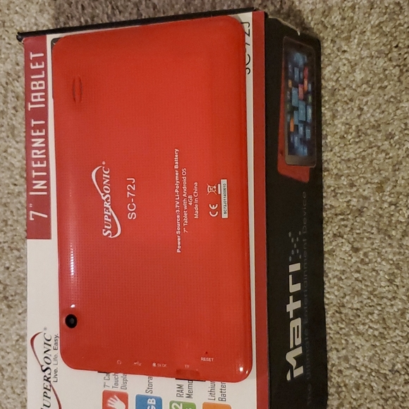 SUPER SONIC 7" TABLET - Picture 4 of 8